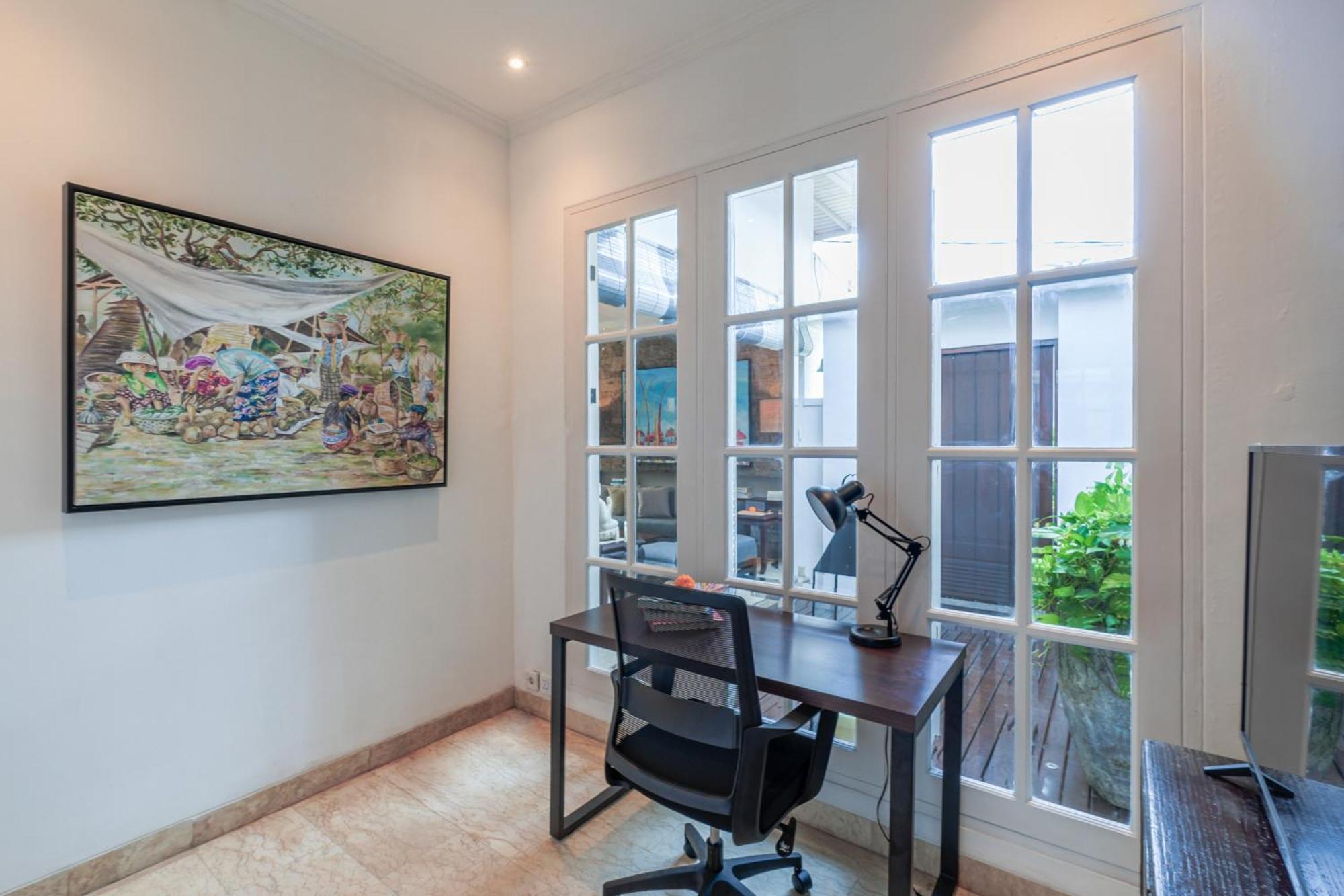 Mosan House - Unique Art-Filled Gem In Perfect Location A Short Walk From The Beach Or Seminyak Square Including Ac Office For Remote Working Bagian luar foto